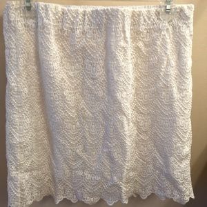 J.Crew white skirt. Brand new never worn!